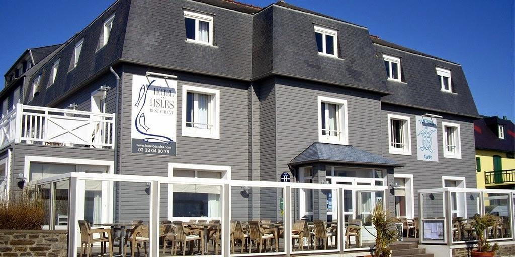 Hotel Restaurant Des Isles 巴讷维尔-卡特里特 外观 照片